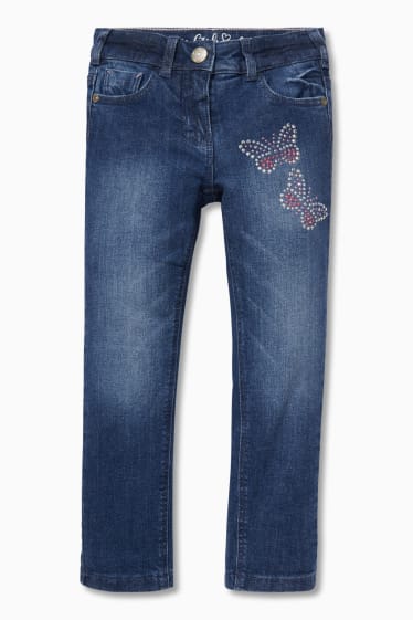Bambini - Skinny jeans - jeans termici - jeans blu scuro