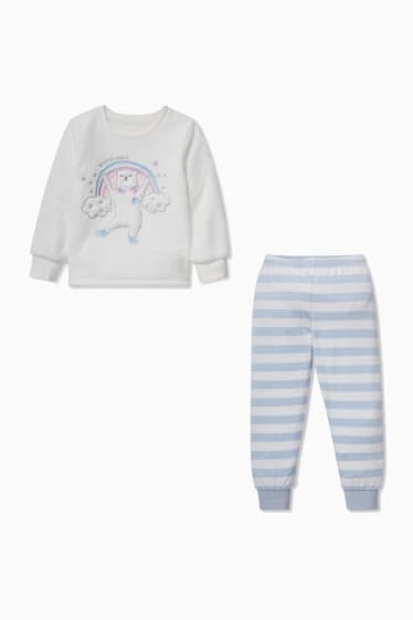 Niños - Pijama - 2 piezas - blanco