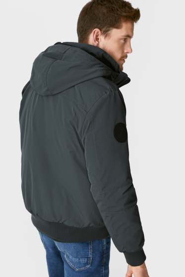 Uomo - Blouson con cappuccio  - verde scuro