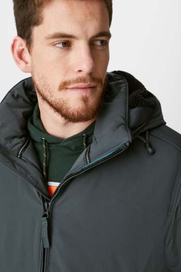 Uomo - Blouson con cappuccio  - verde scuro