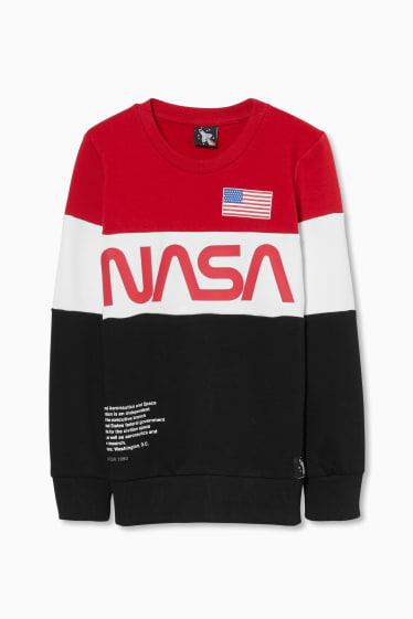 Children - NASA - sweatshirt - red