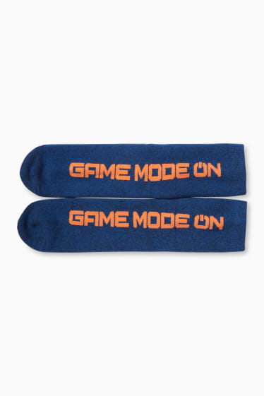 Children Boys - Multipack of 3 - socks - blue / black