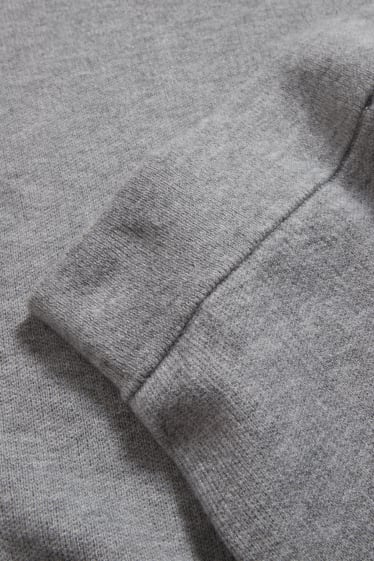 Femmes - Pantalon en maille - gris chiné