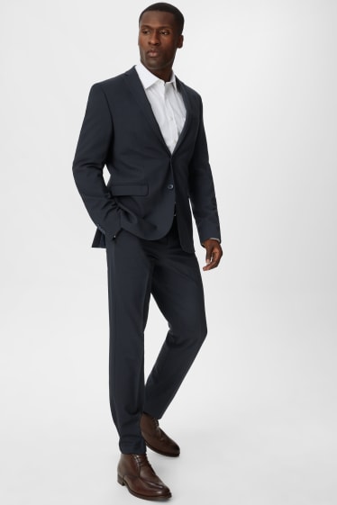 Men - Mix-and-match suit jacket - body fit - stretch - LYCRA® - dark blue