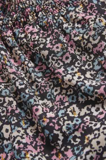 Women - Fit & flare dress - floral - multicoloured