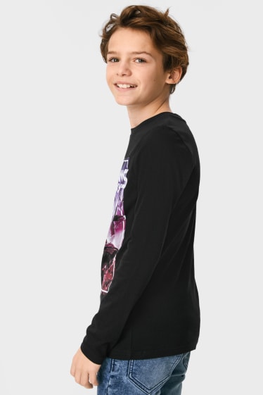 Niños - Marvel - camiseta de manga larga - negro
