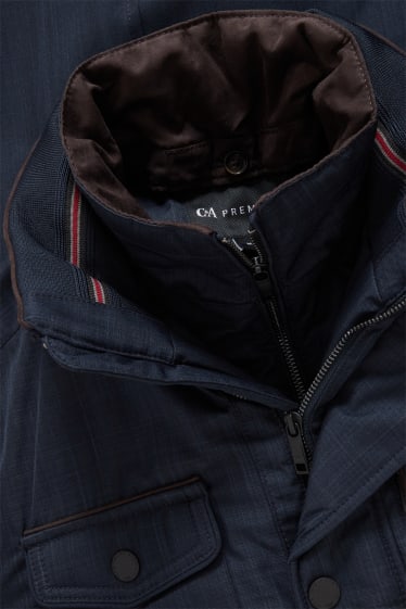 Men - Jacket with hood - black