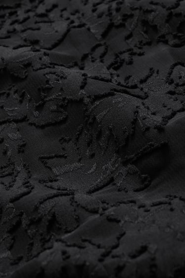 Women - A-line dress - black