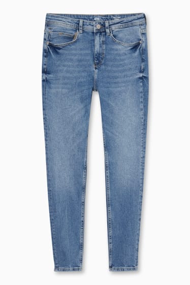 Mujer - Skinny jeans - high waist - vaqueros - azul