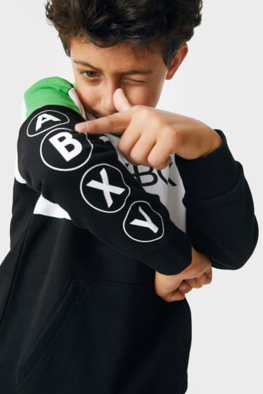 Niños - Xbox - sudadera con capucha - blanco / verde