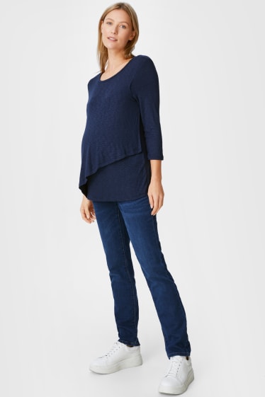 Donna - Jeans premaman - slim jeans - jeans blu