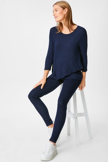 Damen - Umstandsjeans - Jegging Jeans - dunkeljeansblau