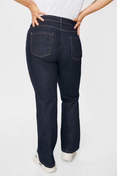 Kobiety - Bootcut jeans - dżins-ciemnoniebieski