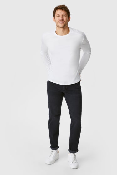 Mężczyźni - Straight jeans - Flex - LYCRA® - czarny