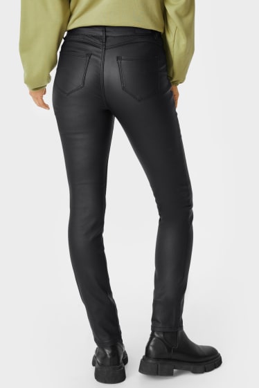 Damen - Slim Jeans - schwarz