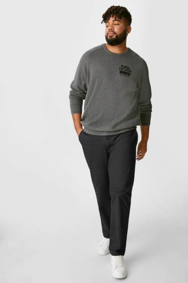 Men - Chinos - regular fit - anthracite