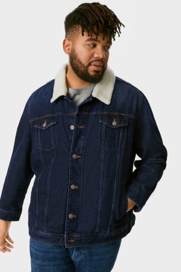 Men - Denim jacket - denim-dark blue