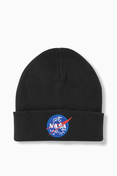 Uomo - CLOCKHOUSE - berretto - NASA - nero