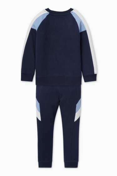 Kinderen - Set - sweatshirt en joggingbroek - 2 delen - donkerblauw