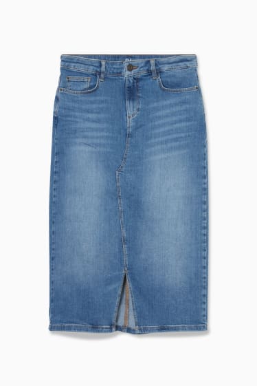 Dames - Spijkerrok - jeansblauw