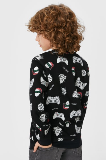 Children - Christmas sweatshirt - black