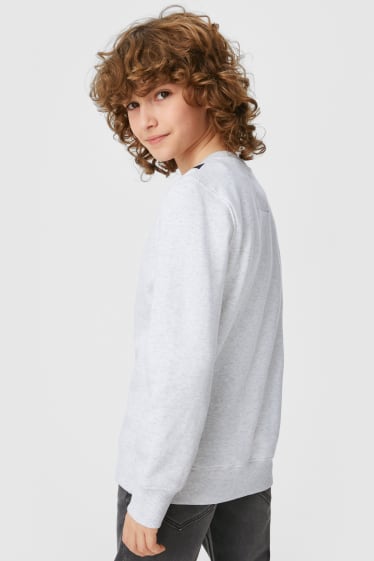 Enfants garçons - Sweat - gris clair chiné