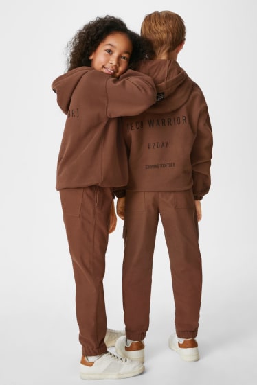 Enfants - Pantalon cargo - Tapered Fit - genderneutral - marron