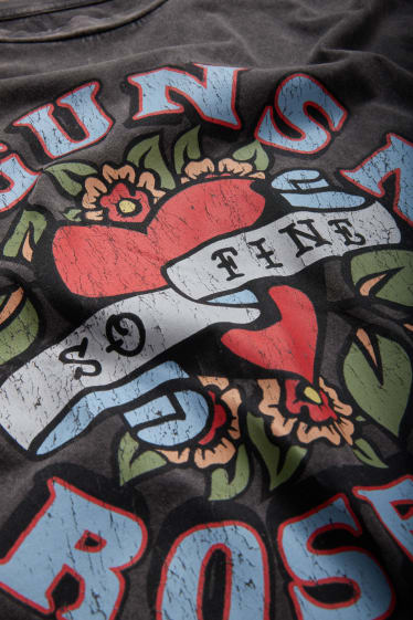 Women - CLOCKHOUSE - T-shirt - Guns N' Roses - gray-melange