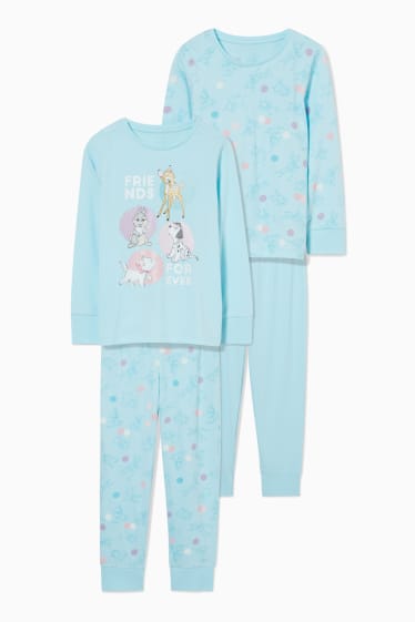 Bambini - Confezione da 2 - Disney - pigiama - turchese
