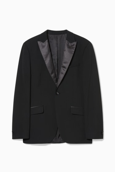 Mężczyźni - Marynarka modułowa - slim fit - strecz - LYCRA® - czarny