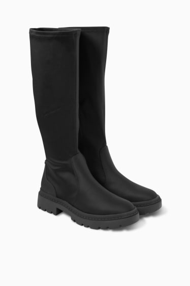 Damen - Stiefel - schwarz