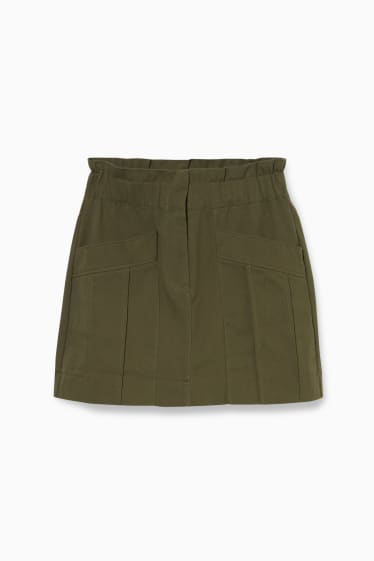 Teens & young adults - CLOCKHOUSE - skirt - khaki