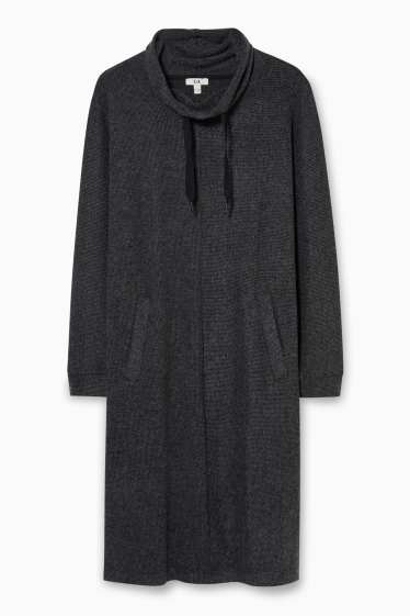 Women - Sweatshirt dress - anthracite