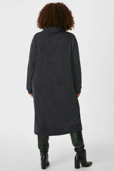 Women - Sweatshirt dress - anthracite