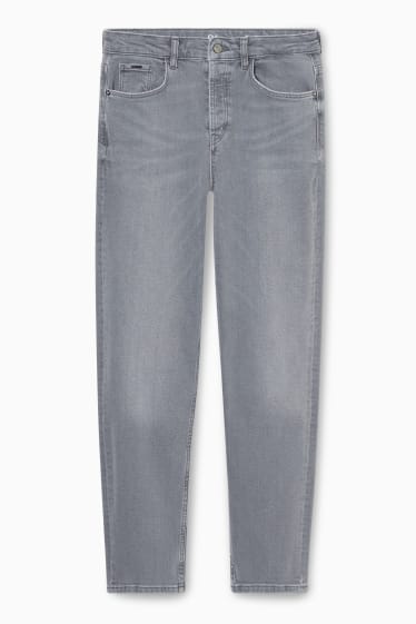 Femmes - Jean premium tapered coupe droite - jean gris clair