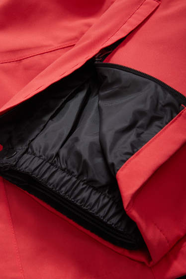 Women - Ski pants - red