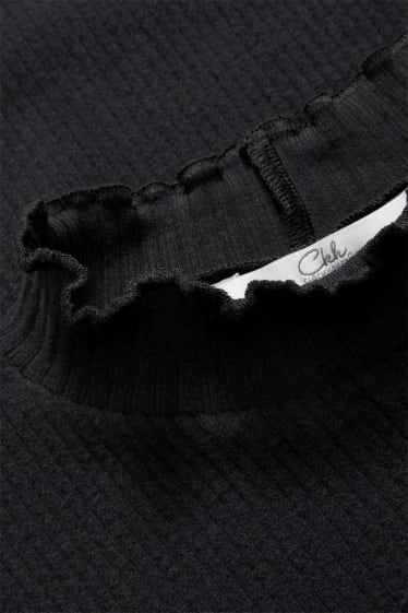 Femmes - CLOCKHOUSE - robe en maille - noir