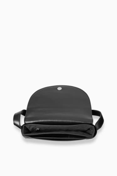 Mujer - Bolso de hombro - polipiel - negro