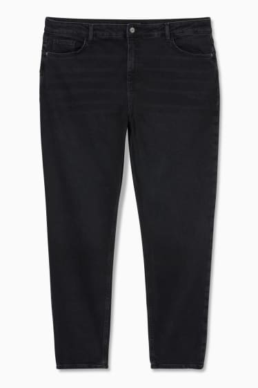 Dámské - Tapered jeans - černá