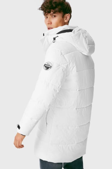 Uomo - CLOCKHOUSE - giacca trapuntata con cappuccio - bianco