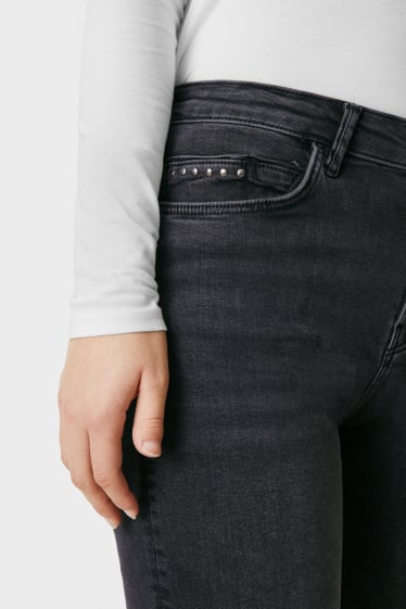 Women - Straight jeans - denim-dark gray