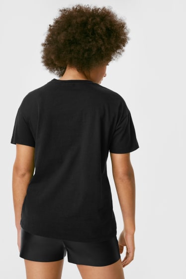 Jóvenes - CLOCKHOUSE - camiseta - con brillos - Disney - negro