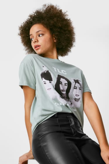 Teens & Twens - CLOCKHOUSE - T-Shirt - TLC - mintgrün