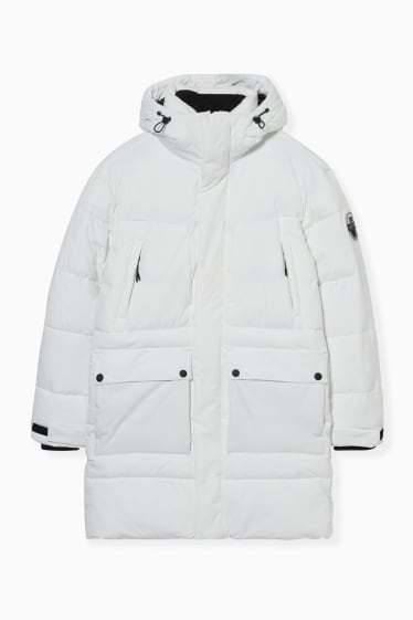 Uomo - CLOCKHOUSE - giacca trapuntata con cappuccio - bianco