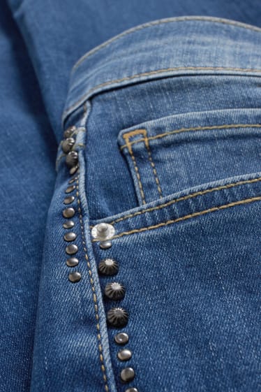 Femei - Slim jeans - denim-albastru
