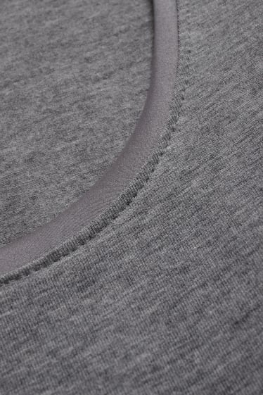 Donna - Canotta - grigio chiaro melange