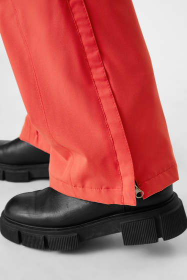 Women - Ski pants - red