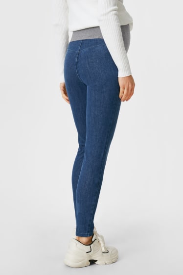 Dámské - Těhotenské džíny - jegging jeans - 4 Way Stretch - džíny - modré