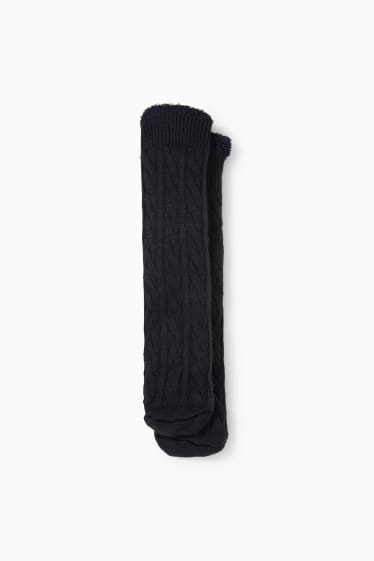 Men - Non-slip socks - dark blue