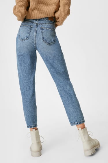 Donna - CLOCKHOUSE - mom jeans - a vita alta - jeans azzurro